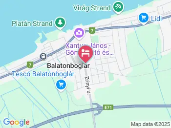 Lala Apartmanok Balatonboglár a térképen