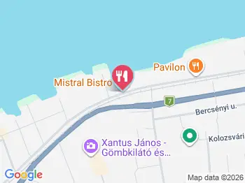 Mistral Bistro Balatonboglár a térképen
