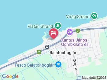 Mórocz Apartmanok Balatonboglár a térképen