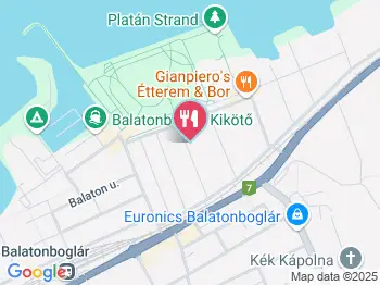 Napfény Panzió Étterme Balatonboglár a térképen