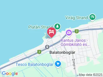 Parti Sétány Apatman Balatonboglár a térképen