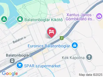 Paszér Apartman Balatonboglár a térképen