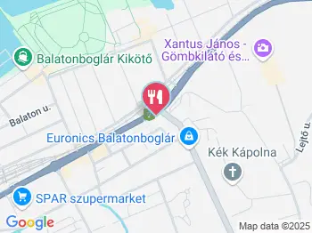 Pizza-Sarock Pizzéria Balatonboglár a térképen