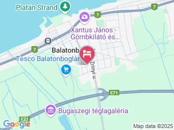 Réka Apartman Balatonboglár a térképen