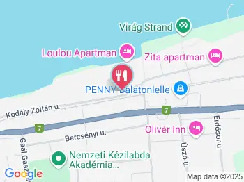 Sziszi Étterem Balatonboglár a térképen