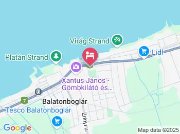 Vali Apartman Balatonboglár a térképen
