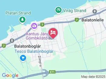 Zöldház apartmanok Balatonboglár a térképen