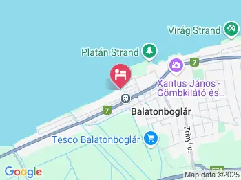 Zsuzsanna Apartmanház Balatonboglár a térképen