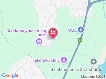 Kati Vendégház Balatonederics a térképen