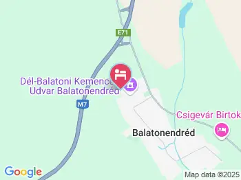 Balatoni Nyár Vendégház Balatonendréd a térképen