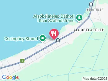 Fenyő Vendéglő Balatonfenyves a térképen