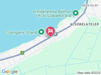 Hermann Nyaralóház északi Apartman Balatonfenyves a térképen