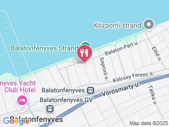 A Konyhám Balatonfenyves a térképen