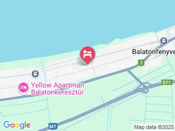 Manó-Vár-Lak Balatonfenyves a térképen