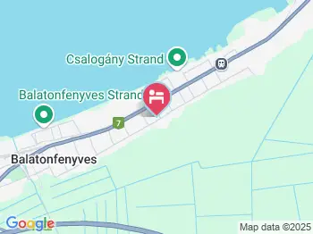 Pintér Vendégház Balatonfenyves a térképen