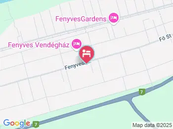 Somogyi Apartman Balatonfenyves a térképen