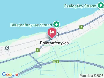 Zsófia Vendégház Balatonfenyves a térképen
