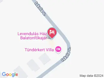 Levendulás Ház Balatonfőkajár a térképen