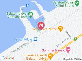 Balaton Klub Balatonföldvár a térképen