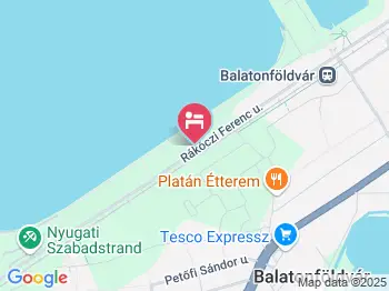 BF Hotel Balatonföldvár a térképen