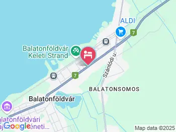 Edit Apartman Balatonföldvár a térképen