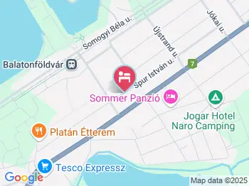Főnix Hotel Balatonföldvár a térképen