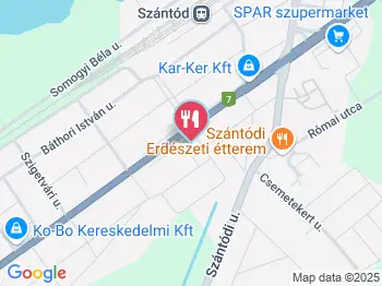 Forrás Étterem Balatonföldvár a térképen