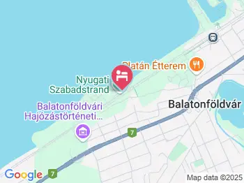 Hotel Festival Balatonföldvár a térképen