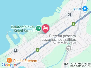 Hotel Kiss Family Balatonföldvár a térképen