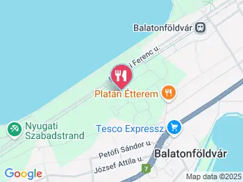 Neptun Apartman Étterme Balatonföldvár a térképen