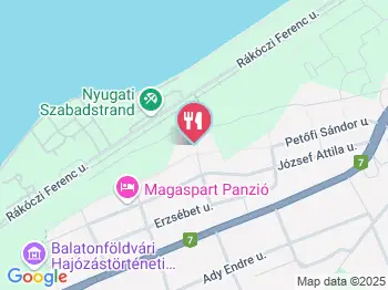 Kilátó Presszó Balatonföldvár a térképen