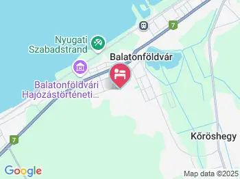 Noémi Ház Balatonföldvár a térképen