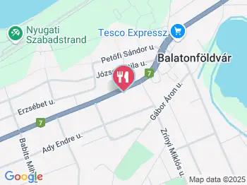 Picard Home Gourmet Terasz Balatonföldvár a térképen