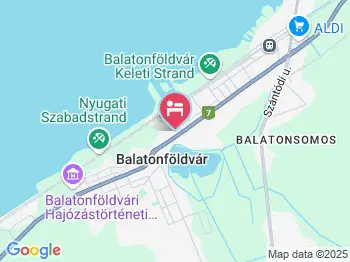 Randevú Vendégház Balatonföldvár a térképen