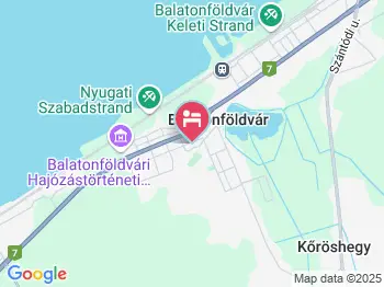 See-Haus Balatonföldvár a térképen