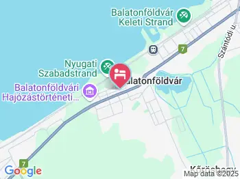 Sipos-ház Balatonföldvár a térképen