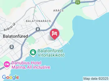 Alex Apartman Balatonfüred a térképen