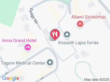 Anna Grand Étterem Balatonfüred a térképen