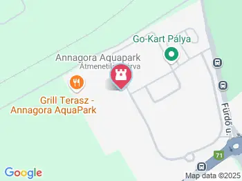 Annagora Aquapark Balatonfüred a térképen