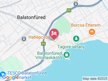 Astoria Hotel és Étterem Balatonfüred a térképen