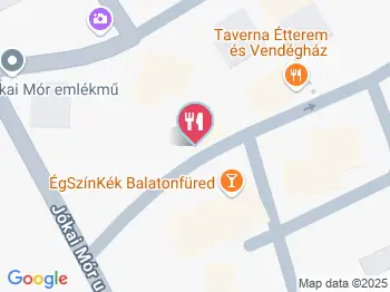 Bagaméri Fagylaltozó Balatonfüred a térképen