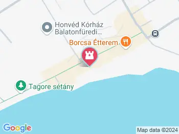 Balatonfüredi Borhetek Balatonfüred a térképen