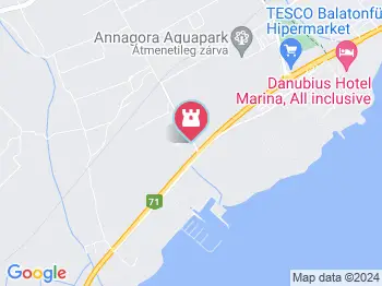 Balatonfüredi Extrém Kalandpark Balatonfüred a térképen
