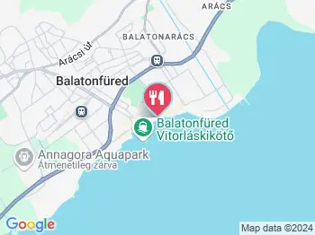 Balatonfüredi Levendula Kézműves fagylaltozó Balatonfüred a térképen