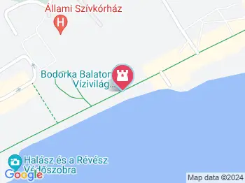 Bodorka Balatoni Vízivilág Látogatóközpont Balatonfüred a térképen