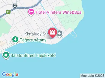 Brázay KalandPart Balatonfüred a térképen