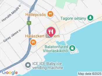 Cocomo Cafe Balatonfüred a térképen