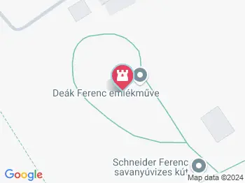 Deák Ferenc emlékműve Balatonfüred a térképen