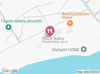 DOCK Bistro Balatonfüred a térképen