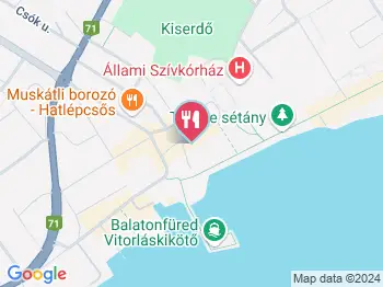 ÉgSzínKék Balatonfüred a térképen